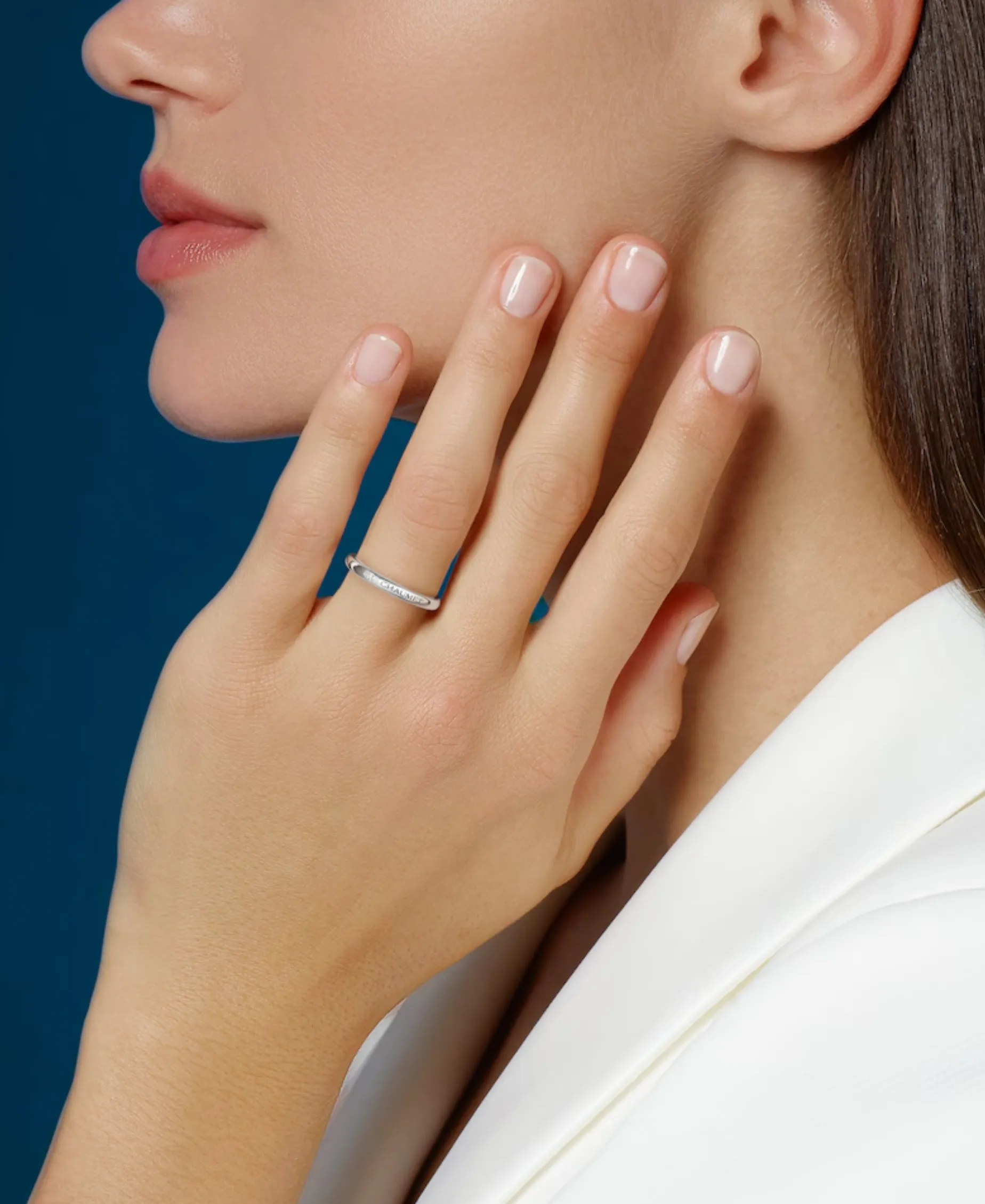 Anillo Alianza Chaumet Les Éternelles Platino y Diamante | 085739