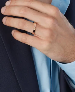 Anillo Alianza Chaumet Liens Évidence Oro Rosa y Diamantes | 082560