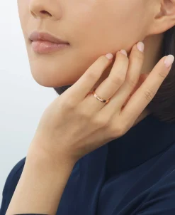 Anillo Alianza Chaumet Liens Évidence Oro Rosa y Diamantes | 082560