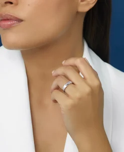 Anillo Alianza Chaumet Liens Évidence Oro Blanco y Diamantes | 080315