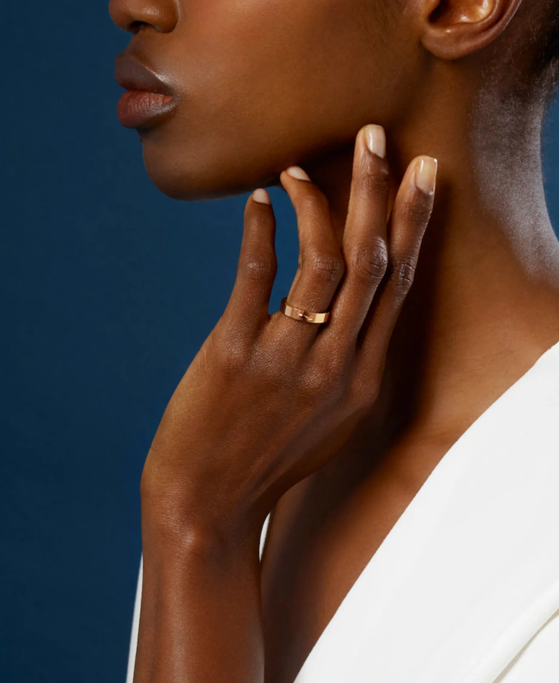 Anillo Alianza Liens Évidence Chaumet Oro Rosa | 080543