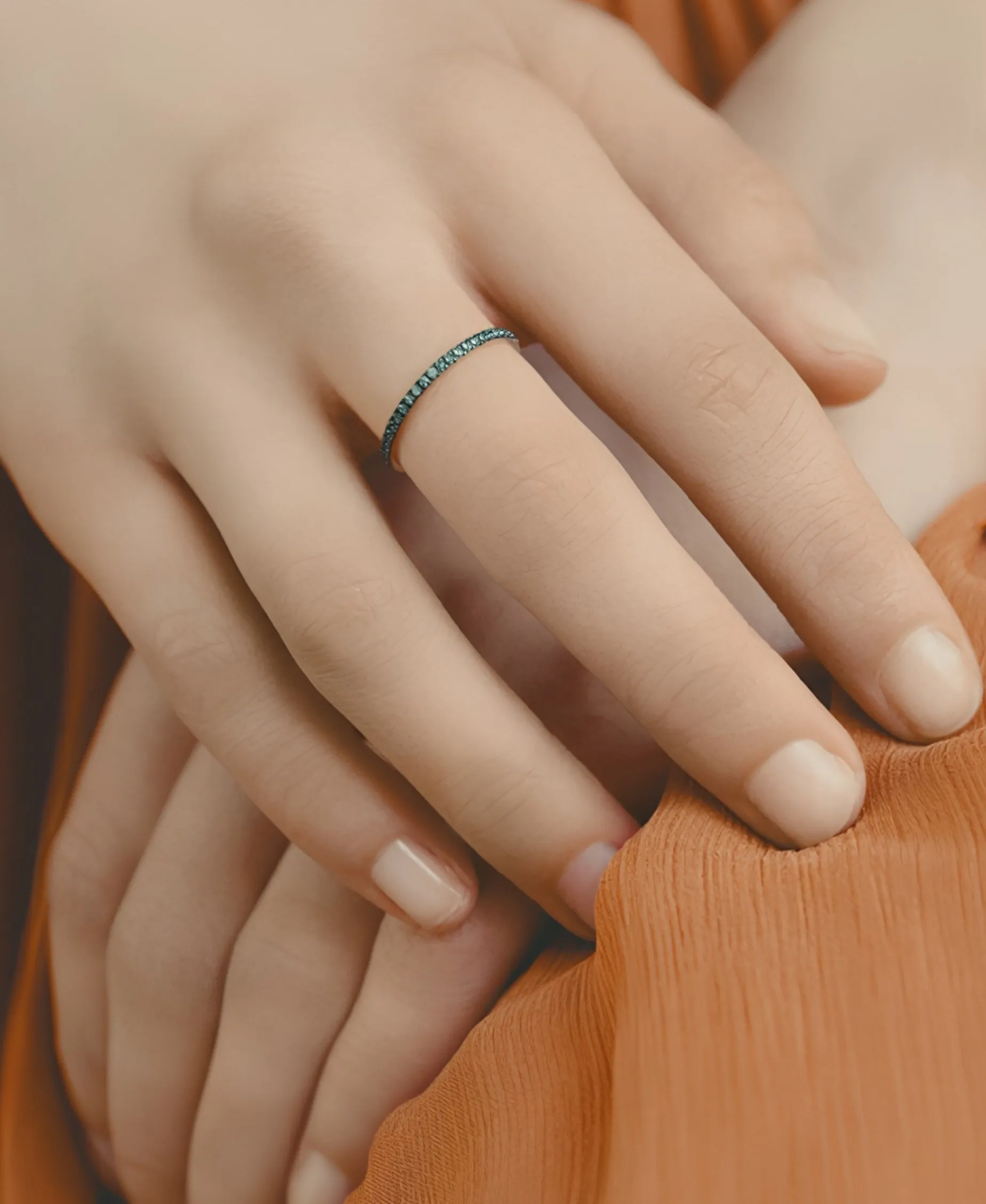 Anillo Back to Eden LECARRÉ Oro con Esmeraldas | GA194ES