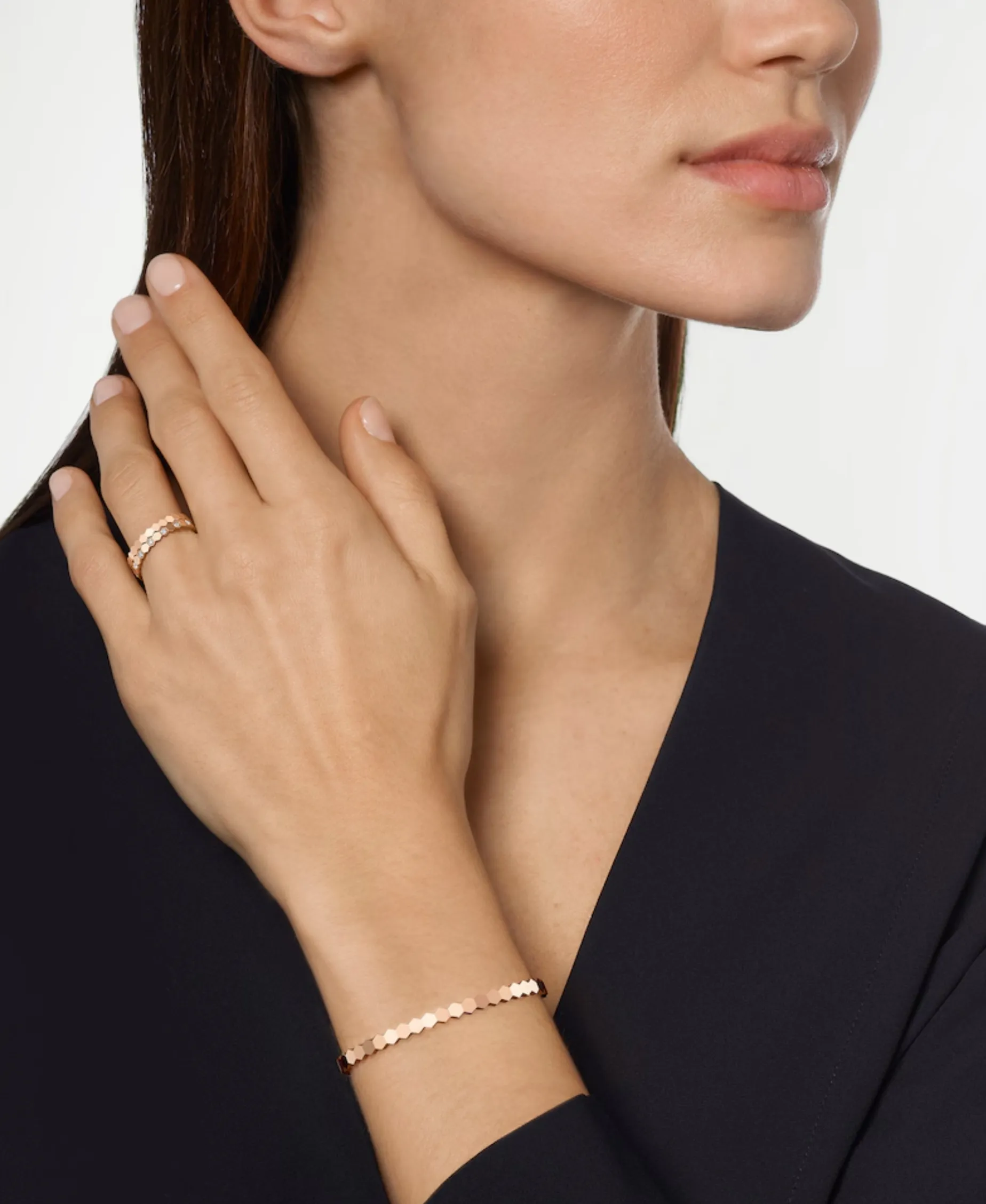 Anillo Bee de Chaumet Bee Oro Rosa | 081931