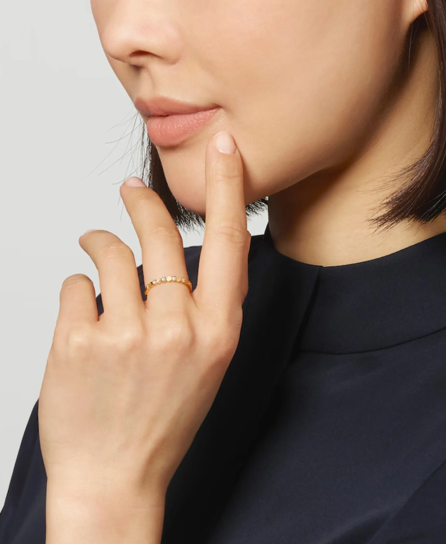 Anillo Bee de Chaumet Oro Amarillo Diamantes | 081932