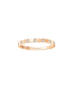 Anillo Bee de Chaumet Oro Rosa y Diamantes | 081933