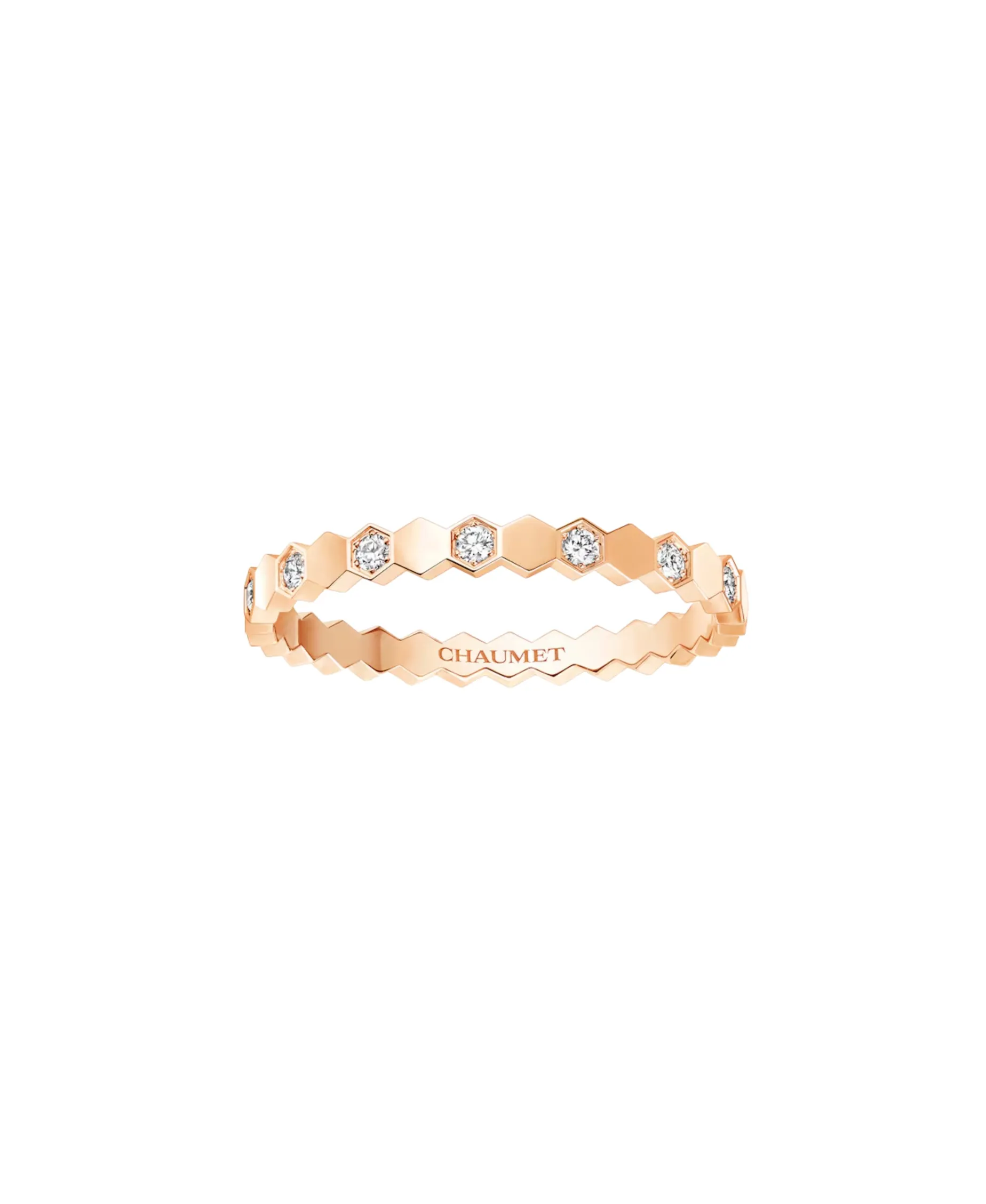 Anillo Bee de Chaumet Oro Rosa y Diamantes | 081933