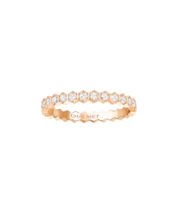 Anillo Bee de Chaumet Oro Rosa y Diamantes | 081935