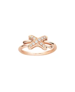 Anillo Chaumet Jeux de Liens Oro Rosa y Diamantes | 081239