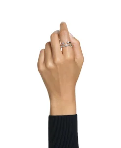 Anillo Constella Swarovski Set 2 Piezas Blanco con Baño de Rodio | 5640961