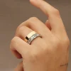 Anillo DELCERRO Hyades Oro y Plata | 10610B