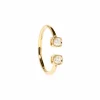 Anillo Dinh Van Le Cube Diamant Oro Amarillo y Diamantes | 208511