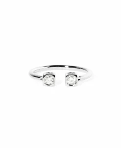 Anillo Dinh Van Le Cube Diamant Oro Blanco y Diamantes | 208512