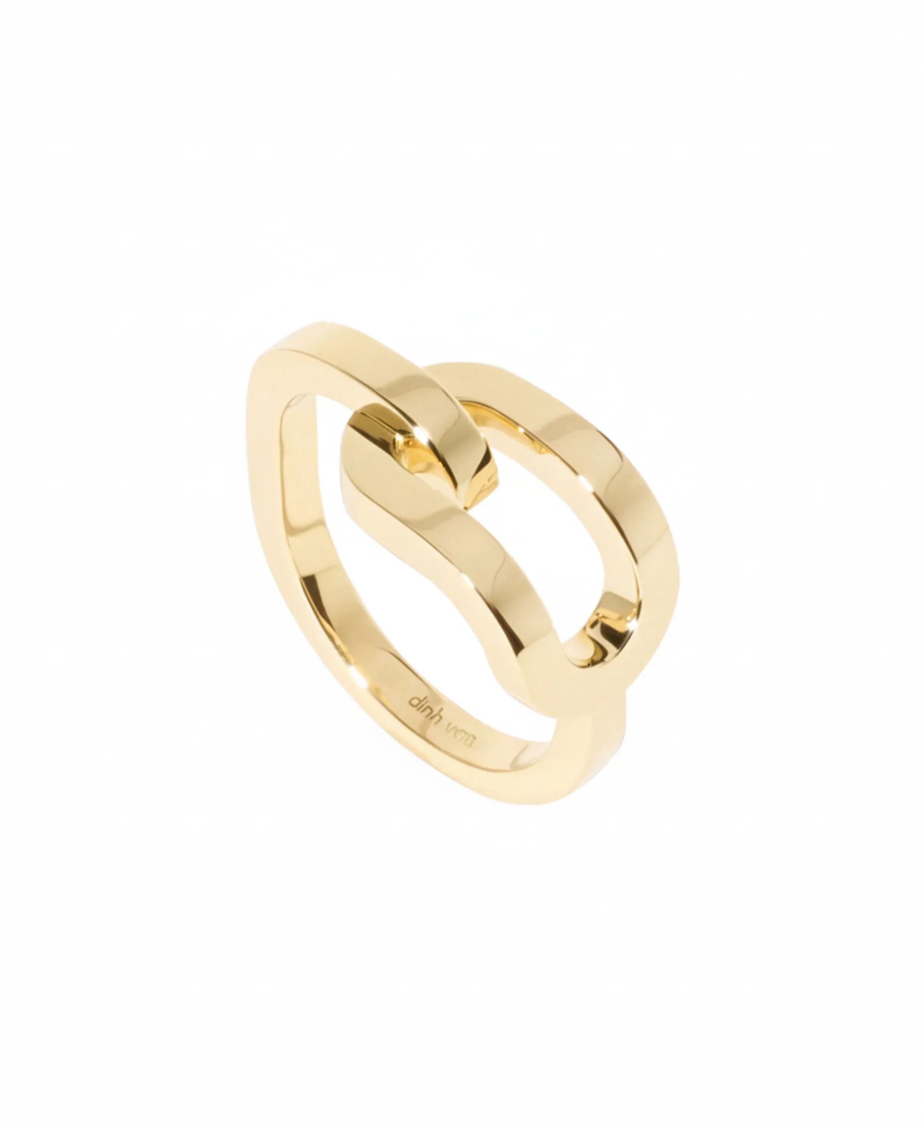 Anillo Dinh Van Maillon Oro Amarillo Grande | 260701