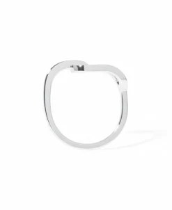 Anillo Dinh Van Maillon Oro Blanco y Diamantes Pequeño | 260622