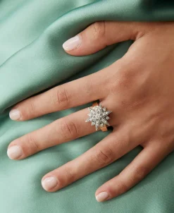 Anillo Estrellas DELCERRO Oro y Plata | 11014B