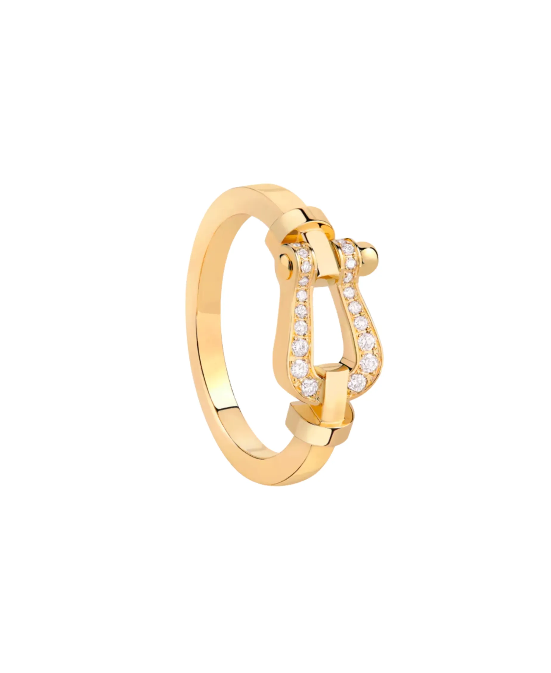Anillo FRED Force 10 Oro Amarillo Diamantes | 4B2003