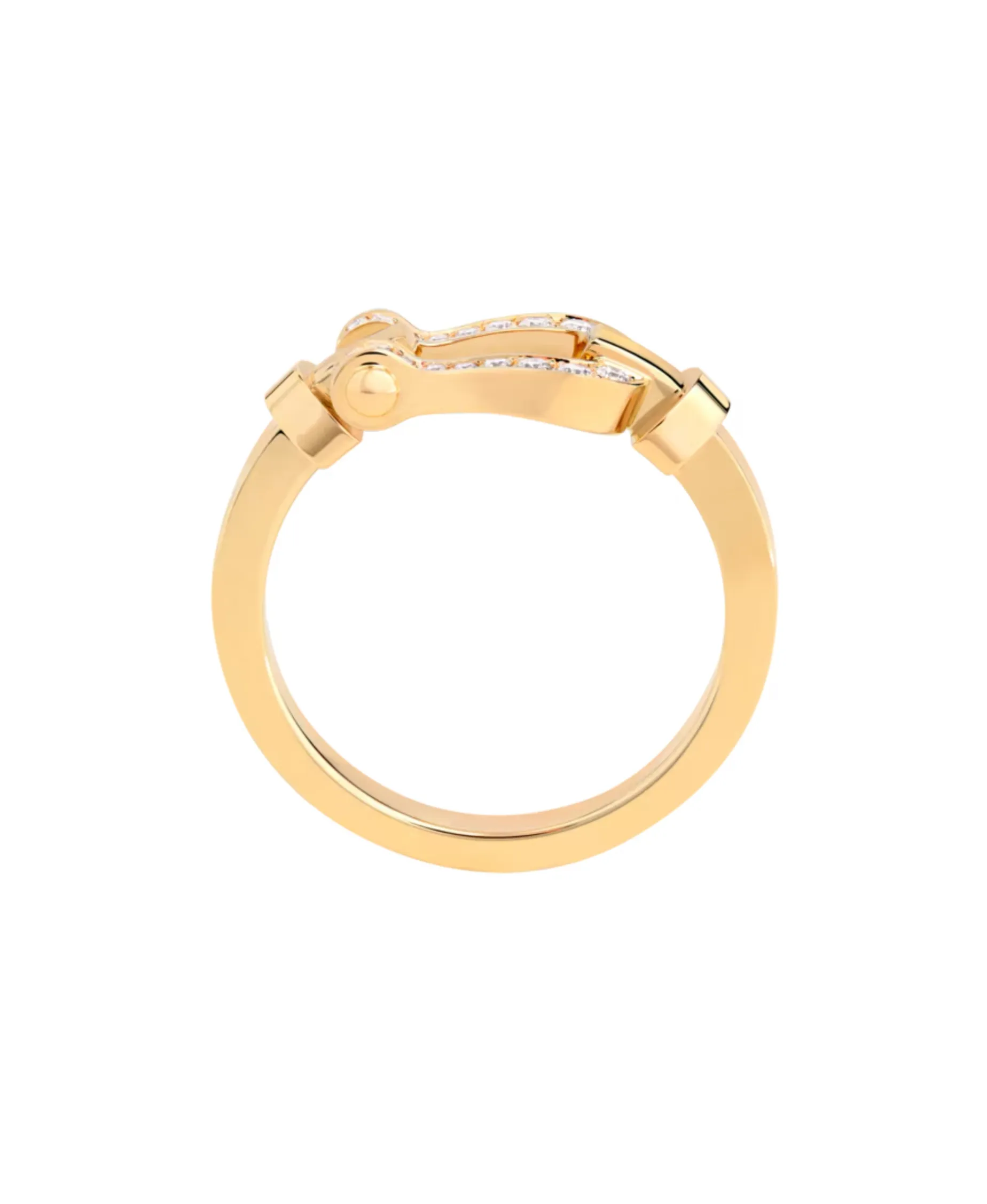 Anillo FRED Force 10 Oro Amarillo Diamantes | 4B2003