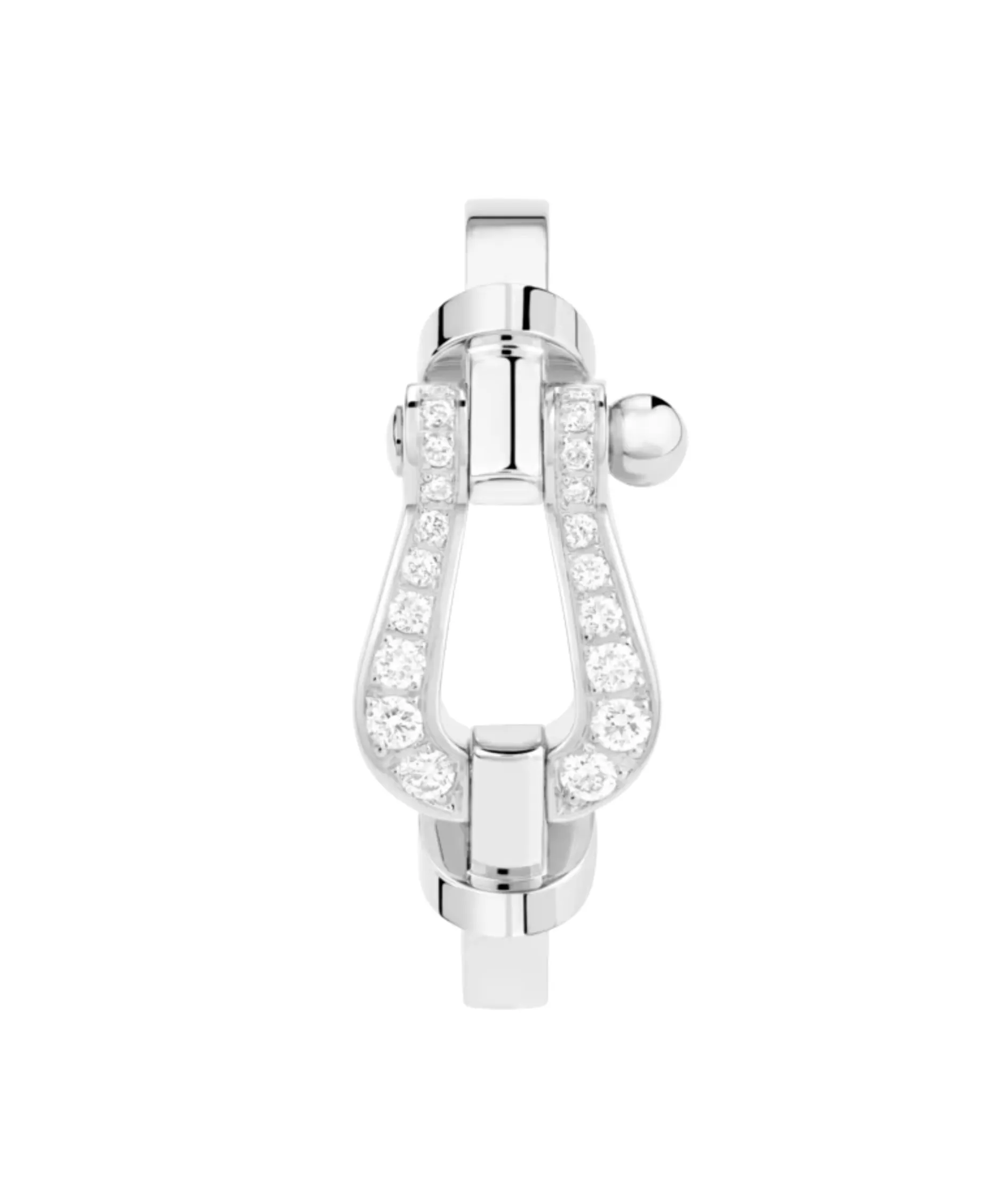 Anillo FRED Force 10 Oro Blanco Diamantes | 4B2004