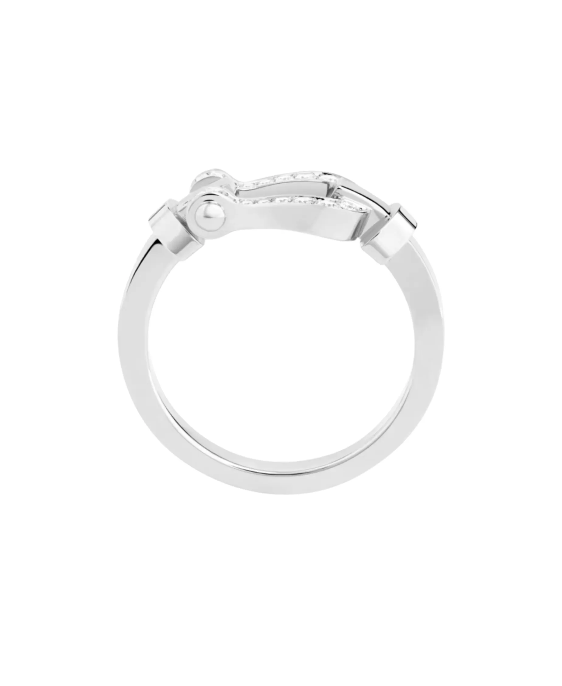 Anillo FRED Force 10 Oro Blanco Diamantes | 4B2004