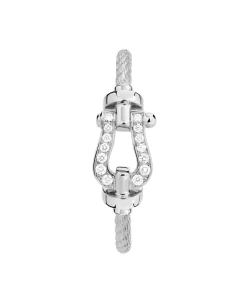 Anillo FRED Force 10 Oro Blanco Diamantes | 4B0968