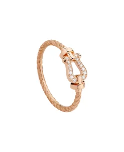 Anillo FRED Force 10 Oro Rosa y Diamante | 4B0967