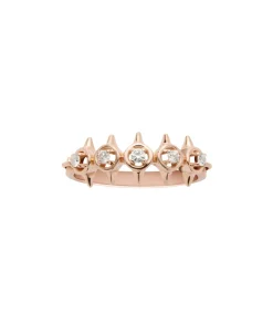 Anillo Gold&Roses Peak Palace Rivière 5 Oro Rosa y Diamantes | GR-602.3