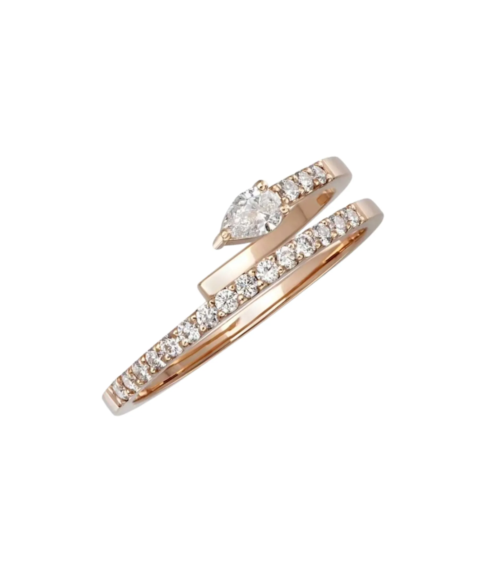 Anillo Gold&Roses Satélite Saudade Oro Rosa y Diamantes | GR-423.3