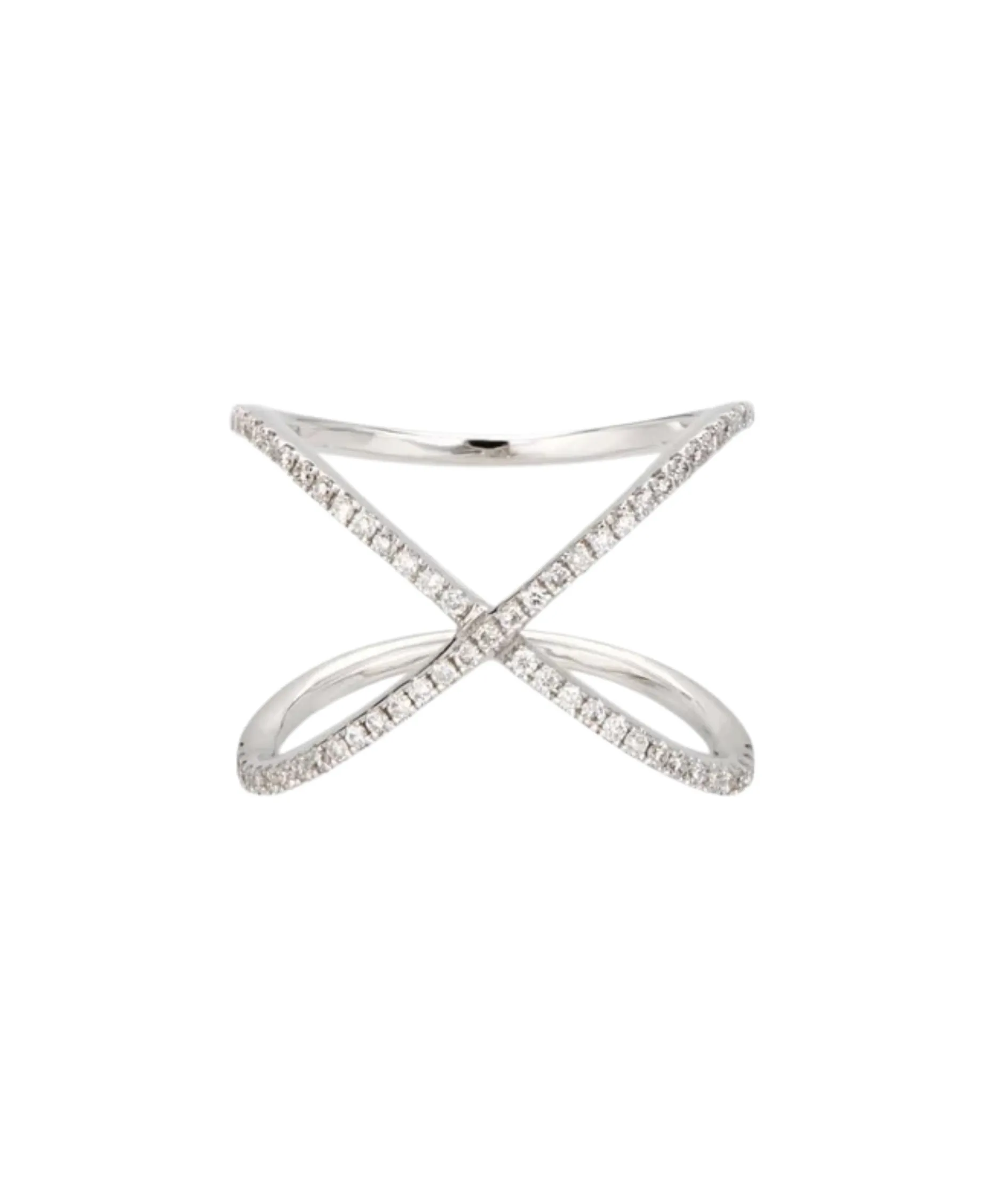 Anillo Gold&Roses She Oro Blanco Diamantes | GR-216.1