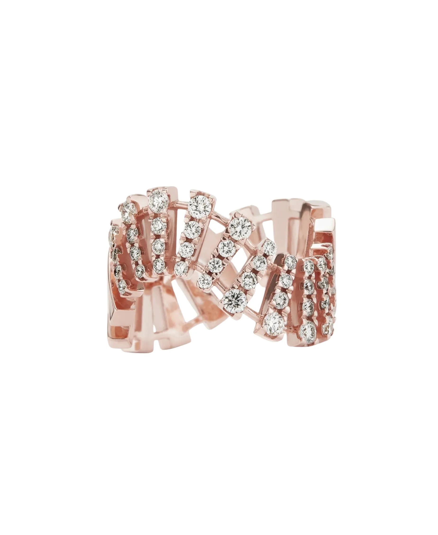 Anillo Gold&Roses Smooky Club Grande Oro Rosa | GR-560.3