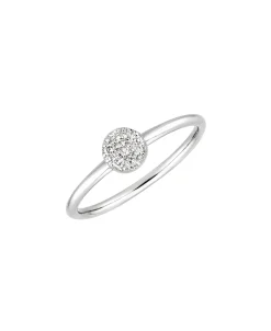Anillo Gold&Roses So Pavé Oro Blanco y Diamantes | GR-138.1
