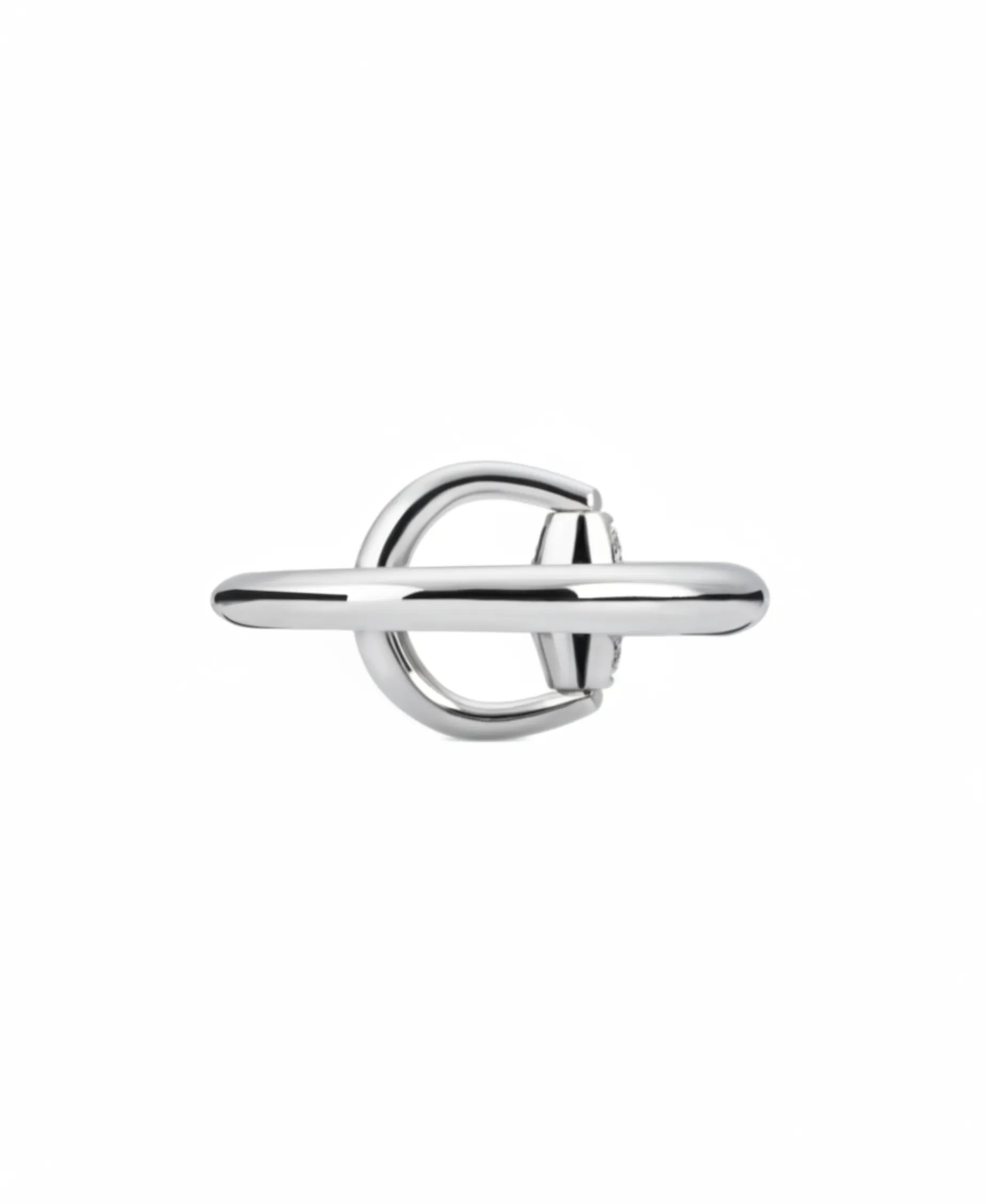 Anillo Gucci Horsebit Oro Blanco y Diamantes | YBC832324001013