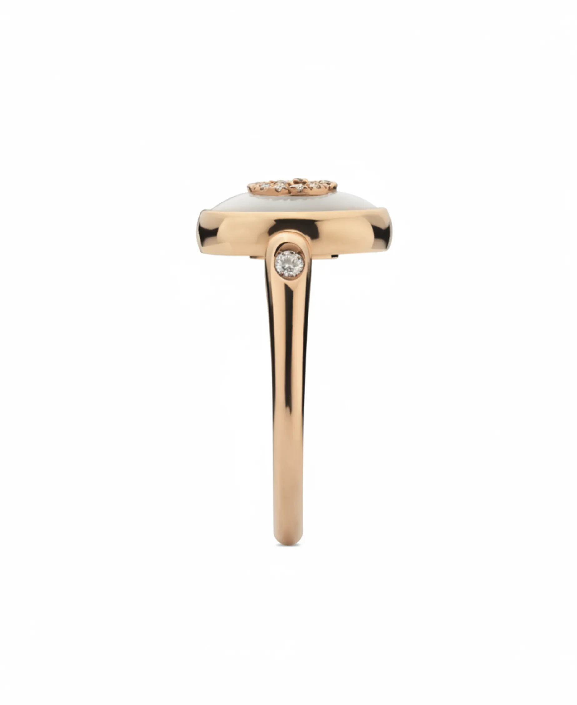 Anillo Gucci Interlocking Oro Rosa | YBC786764001012