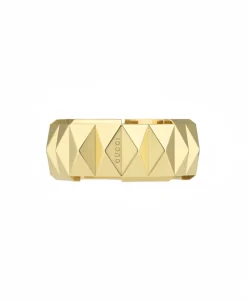 Anillo Gucci Link to Love Oro Amarillo Extra Ancho | YBC7023790010