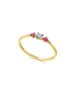 Anillo LECARRÉ Multi Topacio Rodolita y Diamante | GA158TA