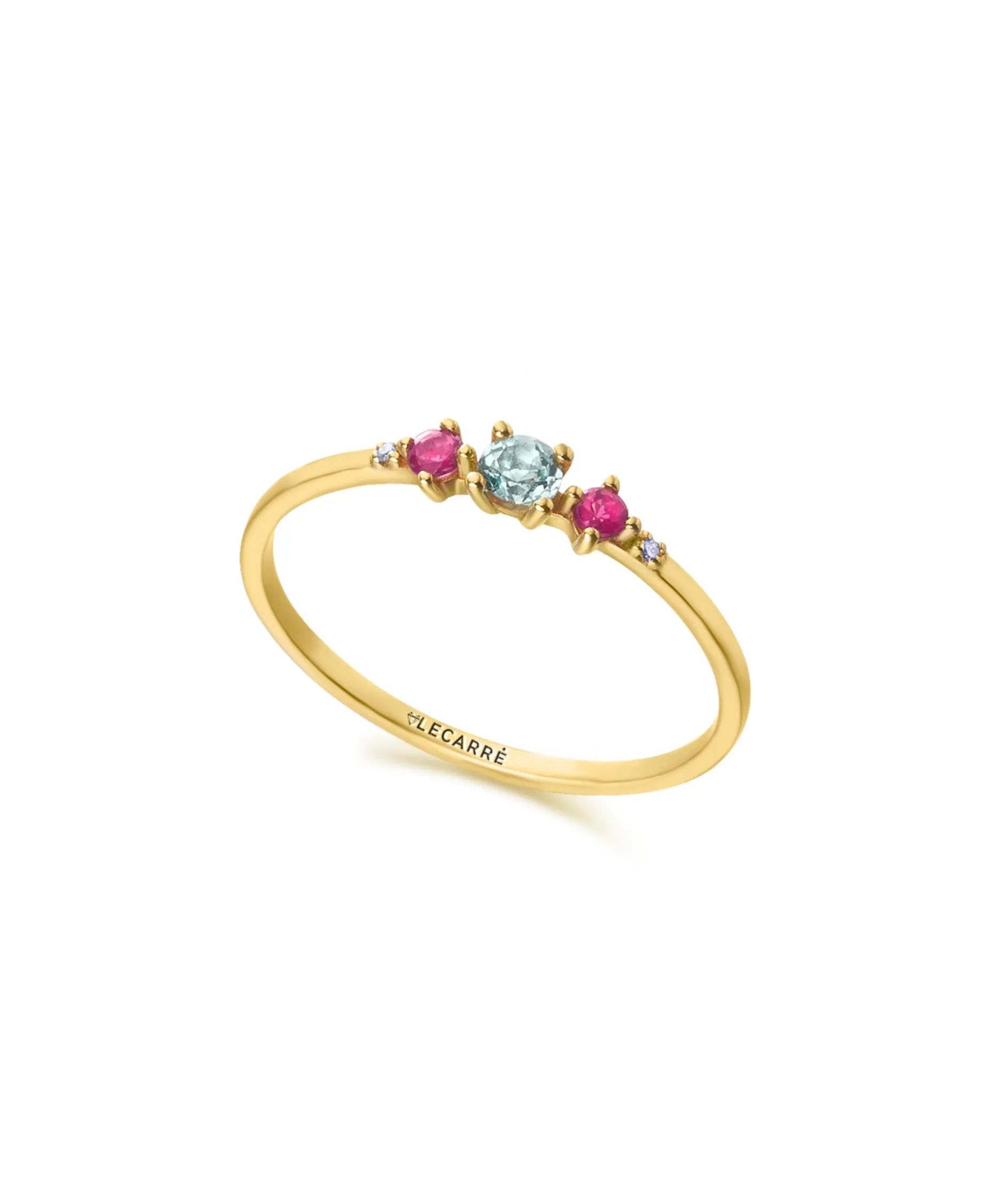 Anillo LECARRÉ Multi Topacio Rodolita y Diamante | GA158TA