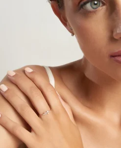 Anillo LECARRÉ Oro 9 Brillantes | GA056OA
