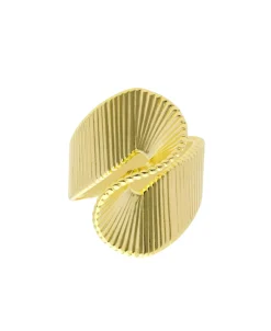 Anillo Marina García Endless Plata Bañada en Oro | 91230SD