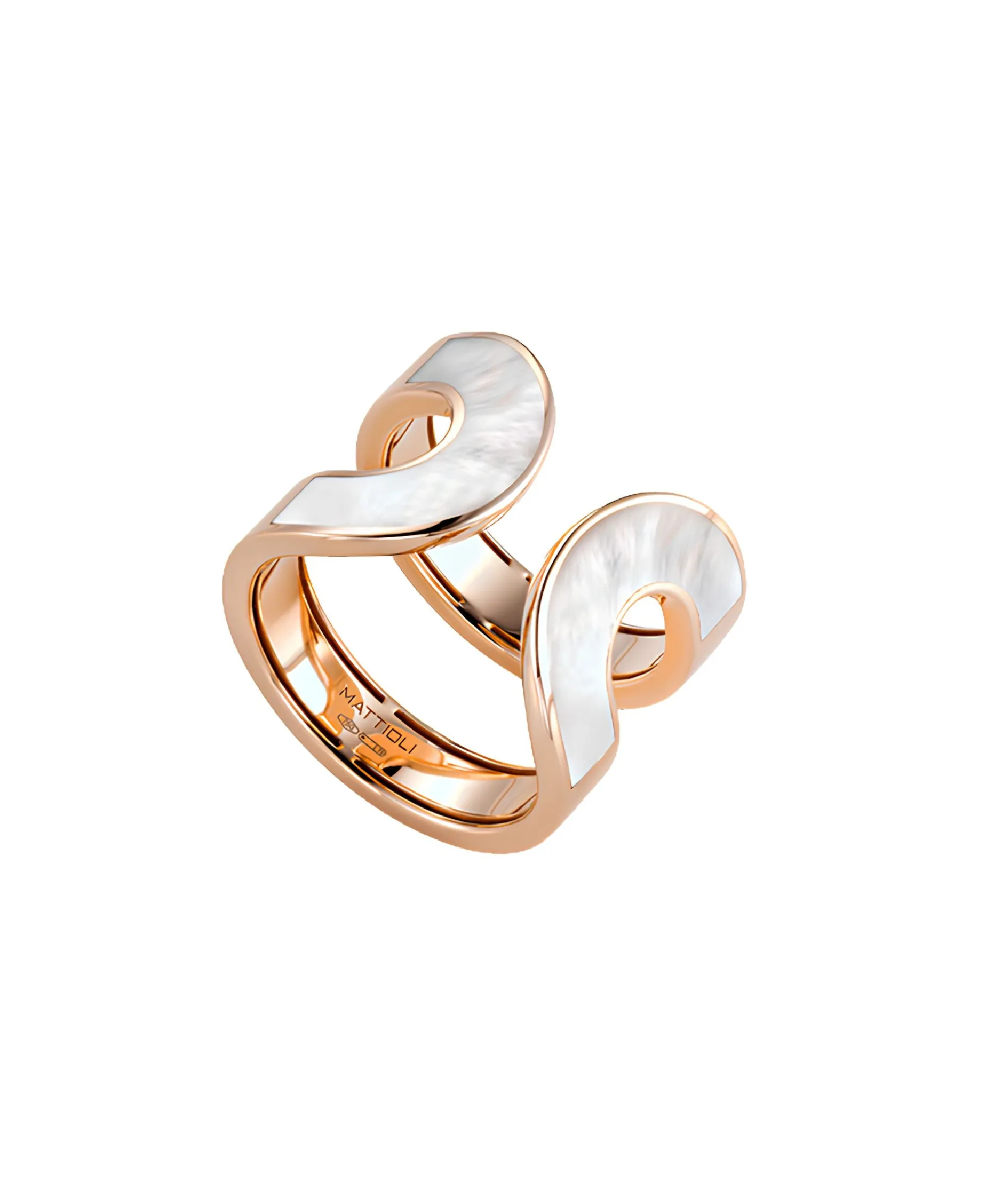 Anillo Mattioli Aruba Madre Perla En Oro Rosa | MAN86006