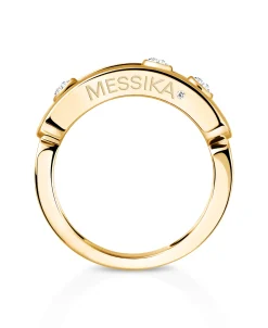 Anillo Messika Move Classique Oro Amarillo Diamante | 03998-YG
