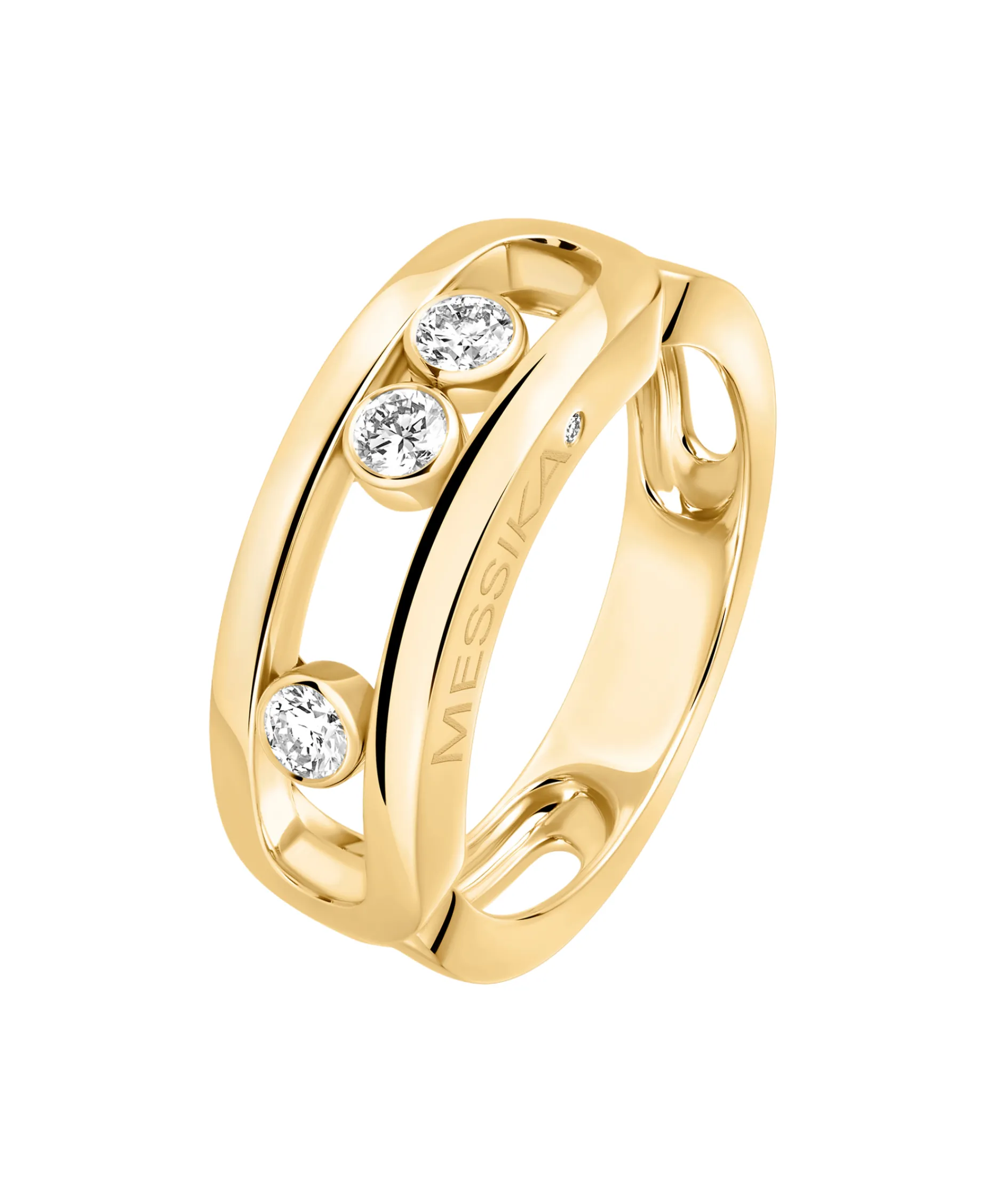 Anillo Messika Move Classique Oro Amarillo Diamante | 03998-YG