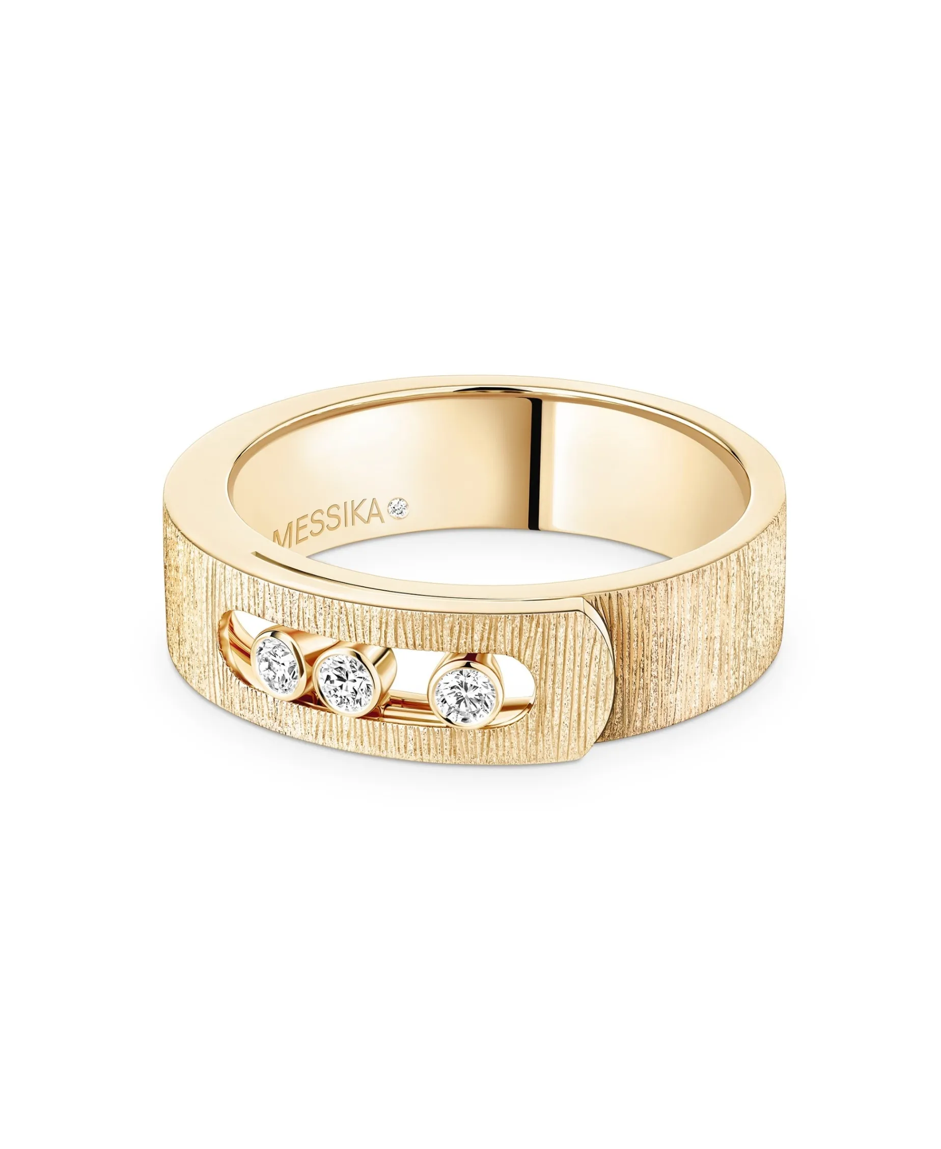 Anillo Messika Move Noa Ciselé Oro Amarillo | 14482-YG