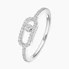Anillo Messika Move Uno Pavé Oro Blanco | 05630-WG