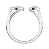 Anillo Messika My Twin Toi et Moi Oro blanco | 06471-WG