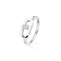 Anillo Move Uno Grande Oro Blanco | 12390-WG