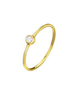 Anillo Mujer LECARRÉ Oro Amarillo con Diamante | GA014OA
