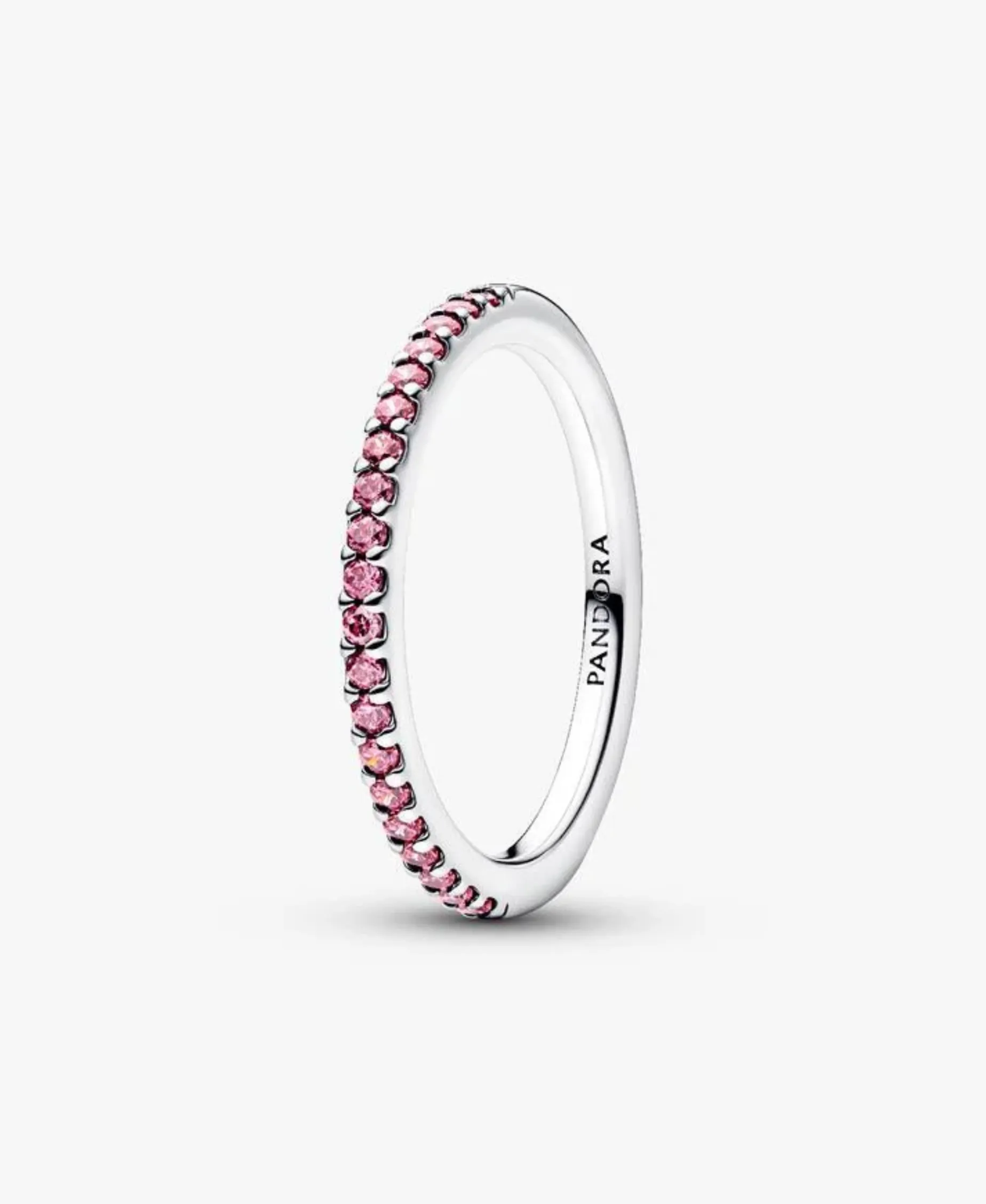 Anillo Pandora Banda Brillante Rosa | 192999C02
