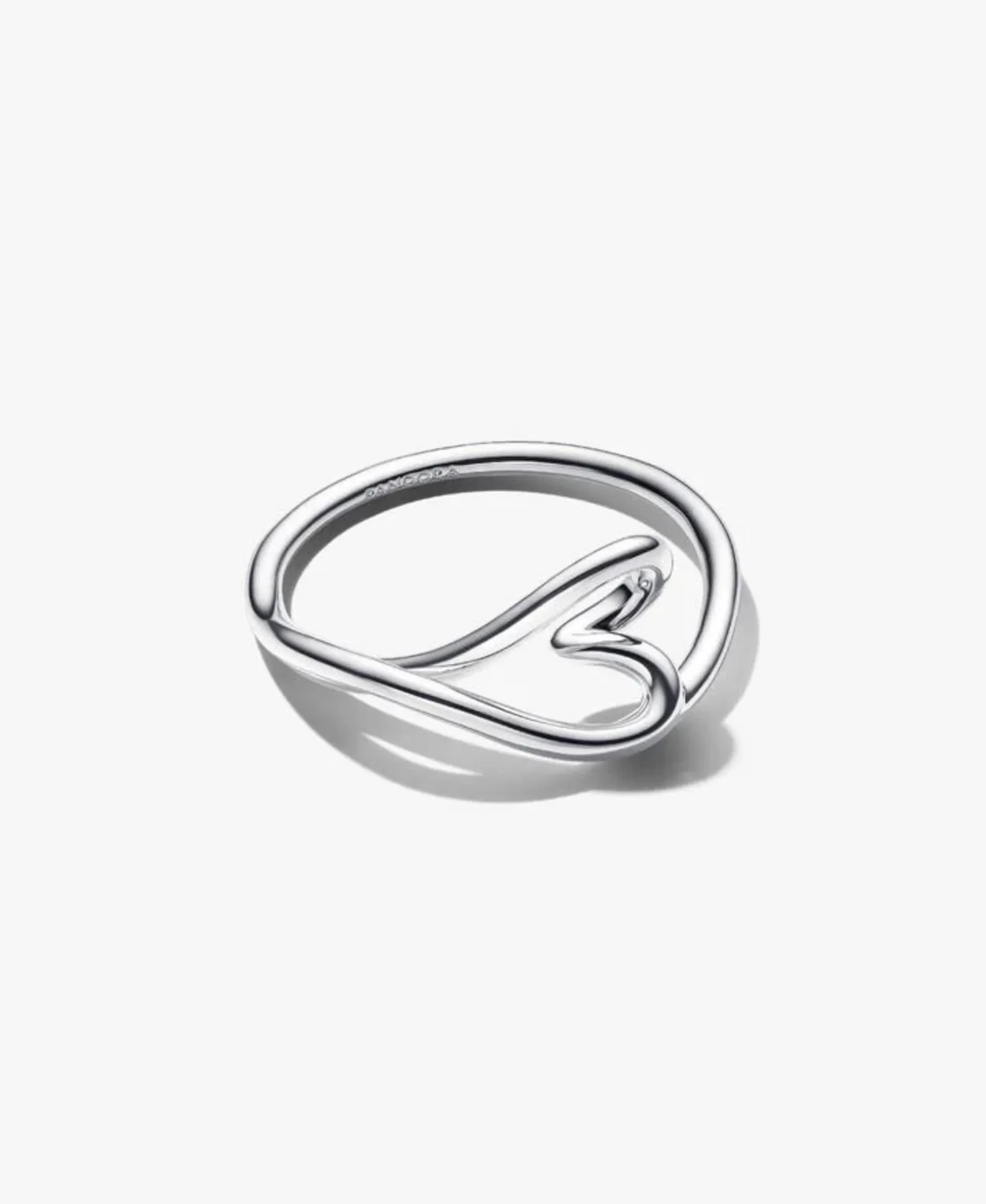 Anillo Pandora Corazón Pequeño Forma Orgánica | 194361C00