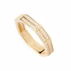 Anillo PDPAOLA Olympia Plata Baño Oro | AN01-A06