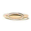 Anillo PDPAOLA Sello Lace Plata Baño Oro | AN01-629
