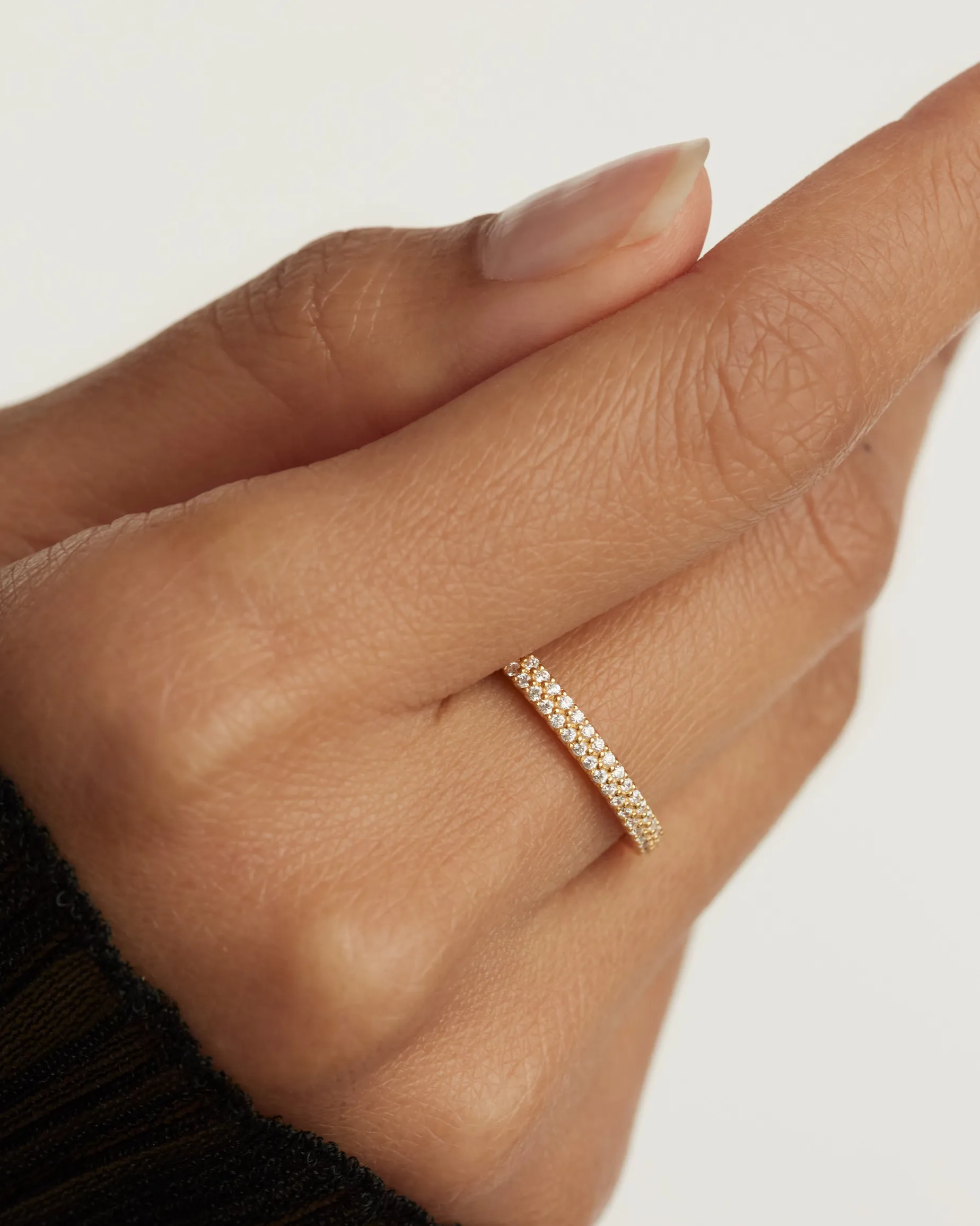 Anillo PDPAOLA Tiara Plata Baño Oro | AN01-665